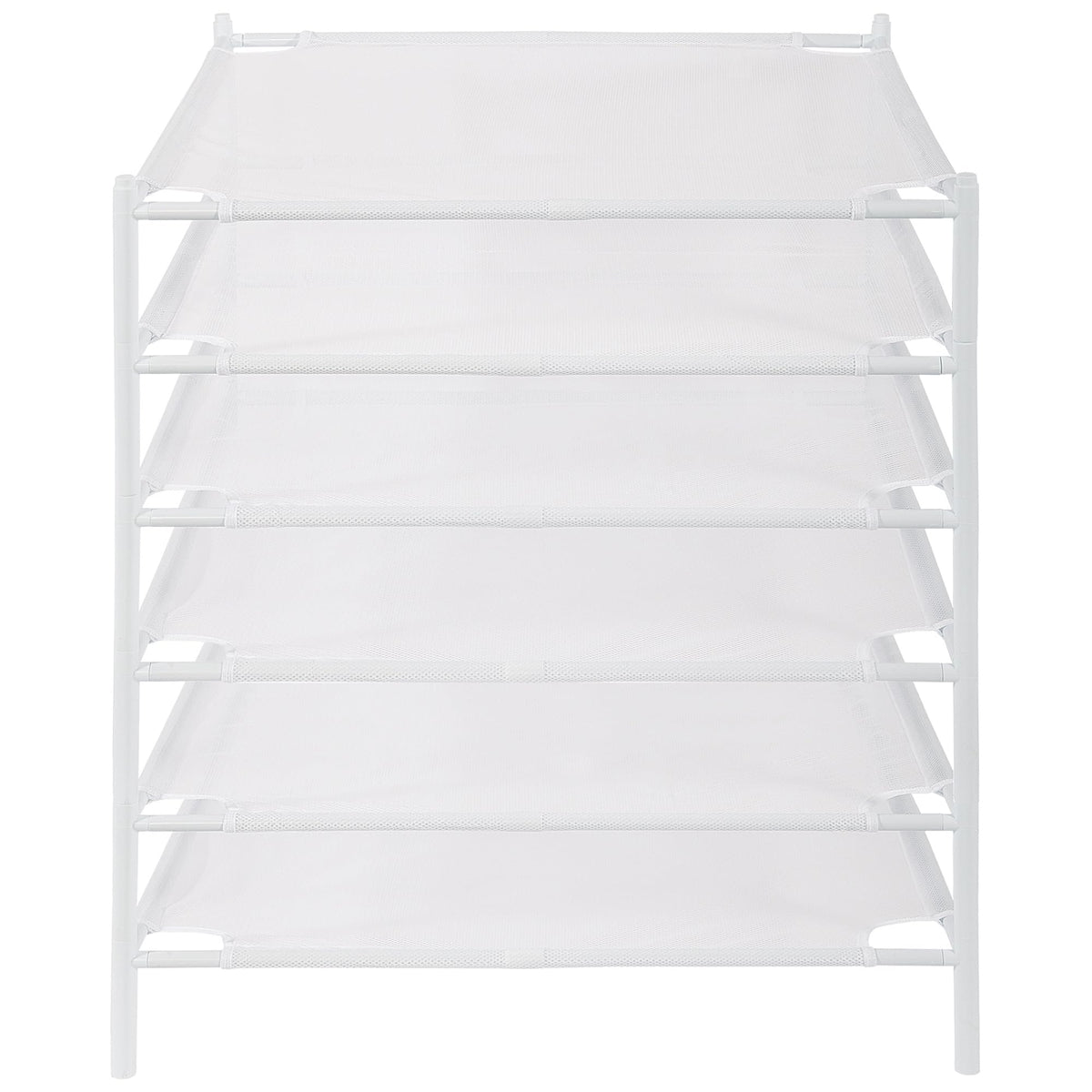 STO STO Sweater Drying Rack, 4-Pack Stackable Mesh Clothes Drying Rack, Laundry Drying Rack for Sweaters, Socks, Toys, White