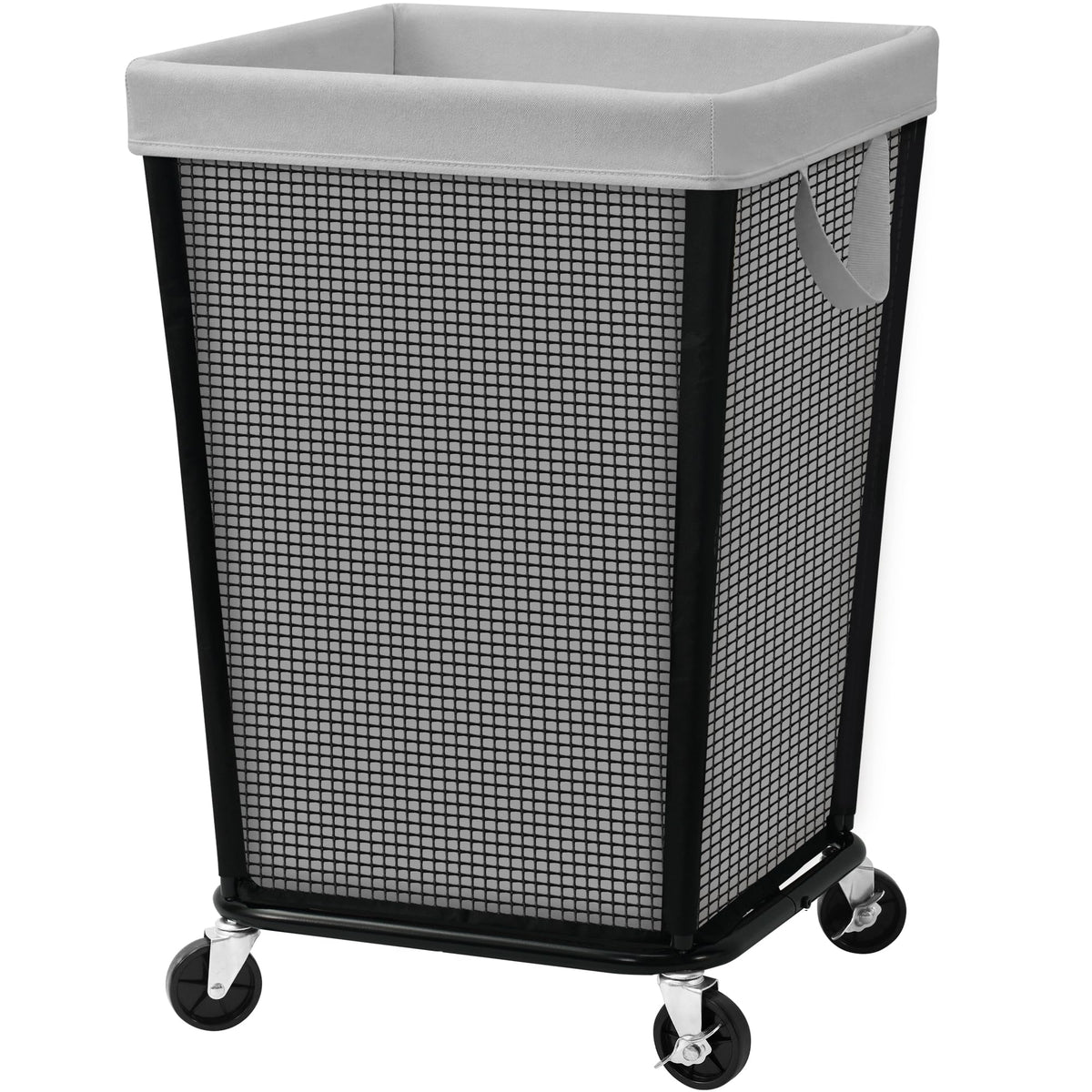 STO STO 160L Rolling Laundry Hamper with Wheels, Laundry Basket, Beige