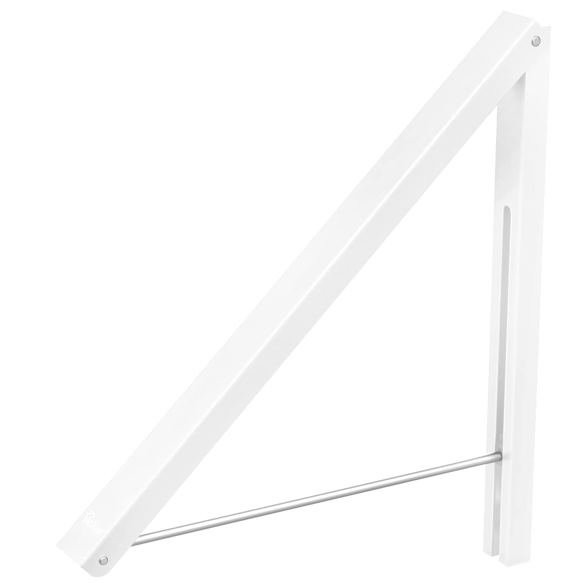 Drying Rack Wall Mounted Clothes Hanger Folding Wall Coat Racks Aluminum Home Storage Organiser Space Savers