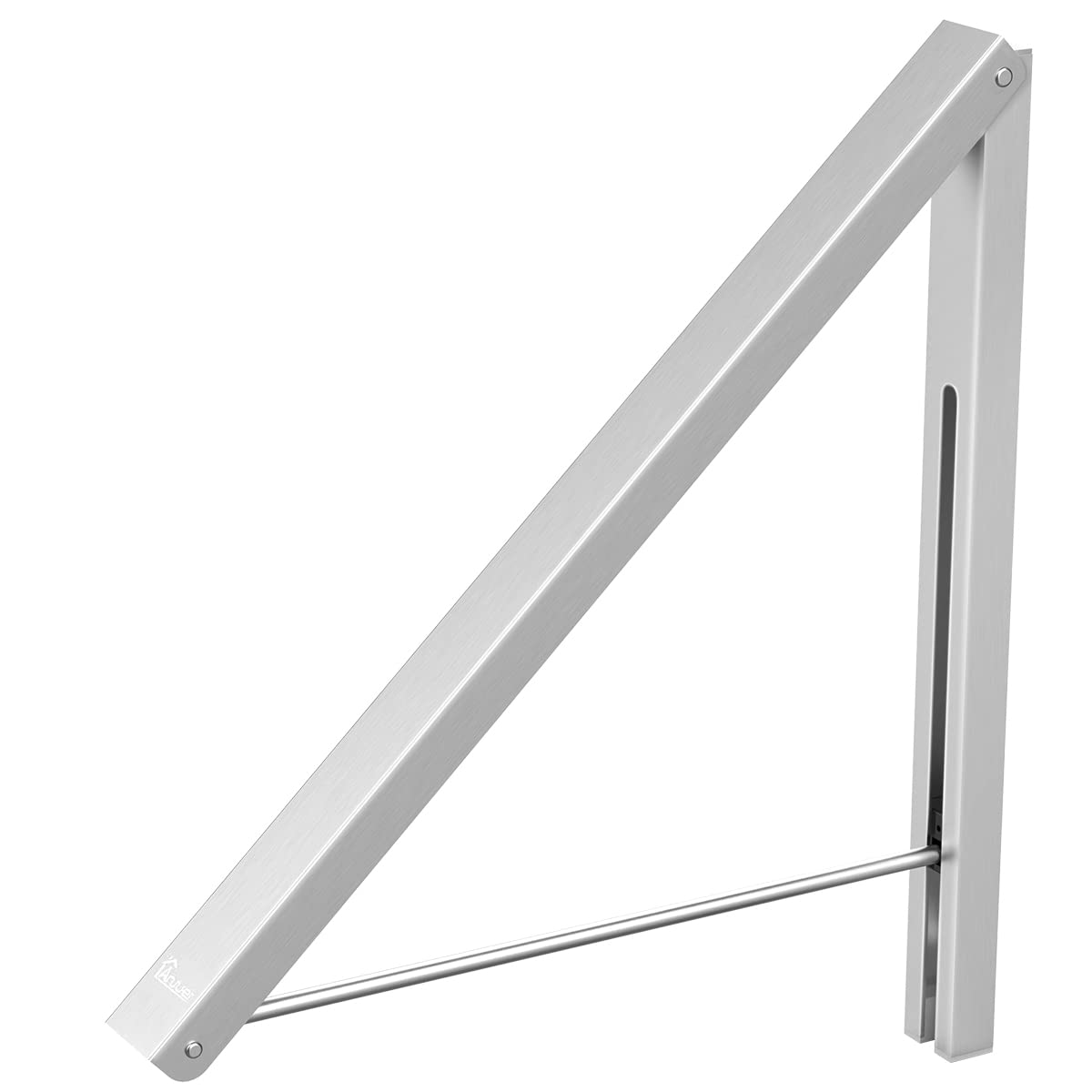 Drying Rack Wall Mounted Clothes Hanger Folding Wall Coat Racks Aluminum Home Storage Organiser Space Savers