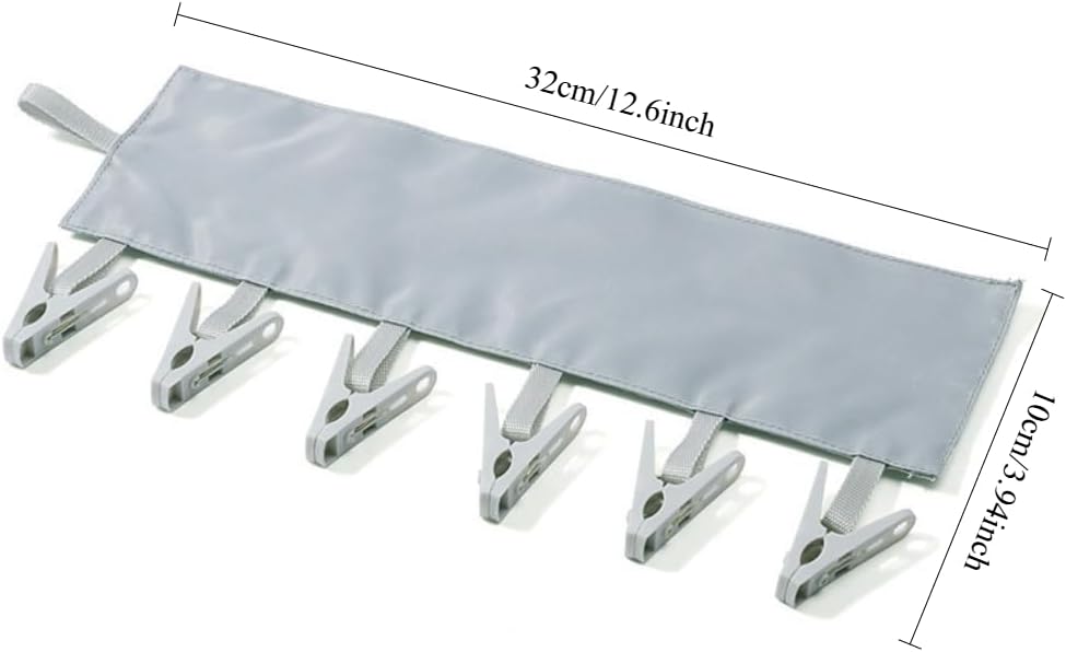 Portable Hanger Clips Travel Clothesline Folding Towel Drying Rack