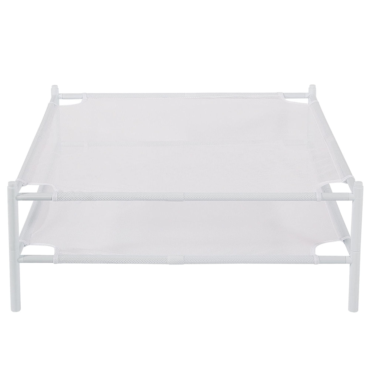 STO STO Sweater Drying Rack, 4-Pack Stackable Mesh Clothes Drying Rack, Laundry Drying Rack for Sweaters, Socks, Toys, White