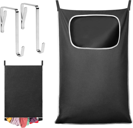 Hanging Laundry Hamper, Over the Door Laundry Storage Basket