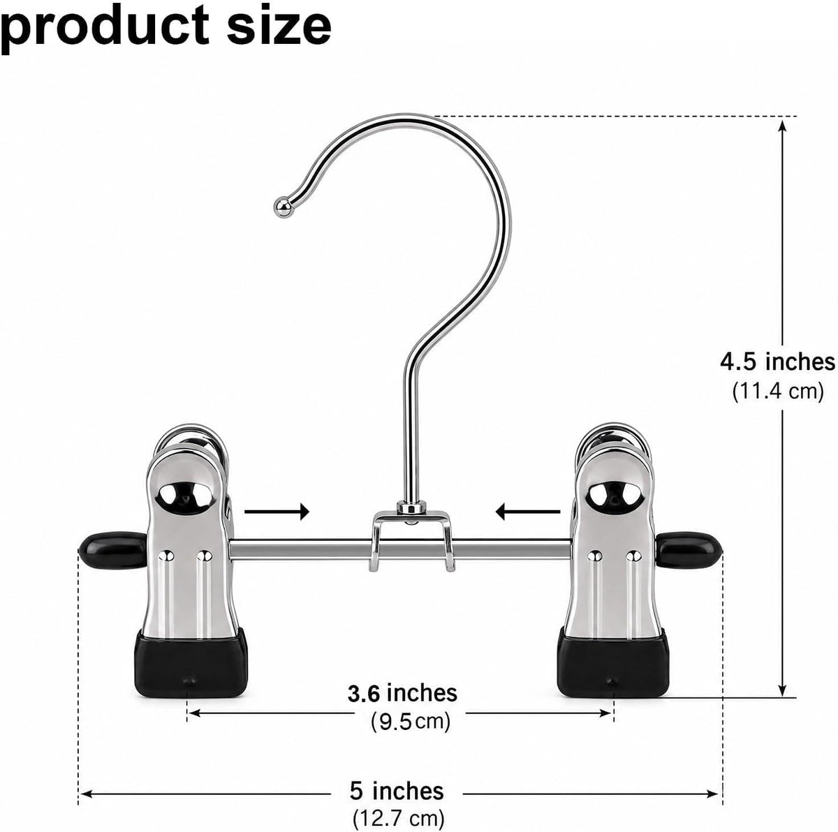 Adjustable Stainless Steel Shoe Rack Pants Folder Multi-Functional Portable Travel Laundry Washing Machine Rack Hooks Socks Clip Boot Hanger Set of 6 (6)