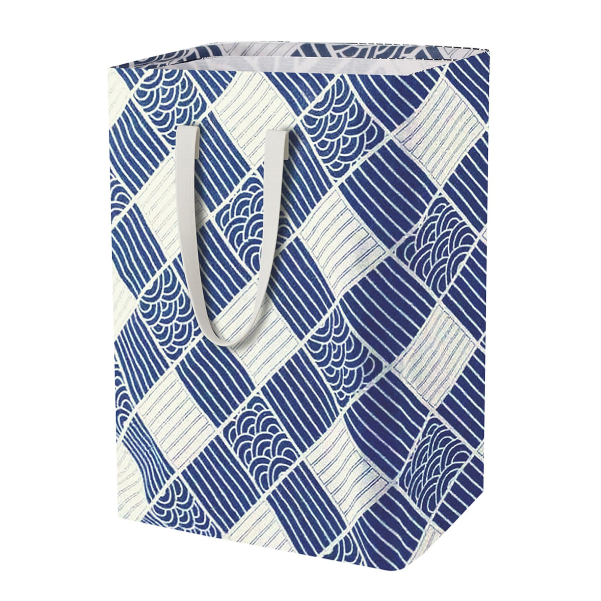 80L Waterproof Laundry Hamper in Family Leather Handle Laundry Basket in Dormitory Collapsible Laundry Bag in Nursery (91-Satisfied laundry hampers)