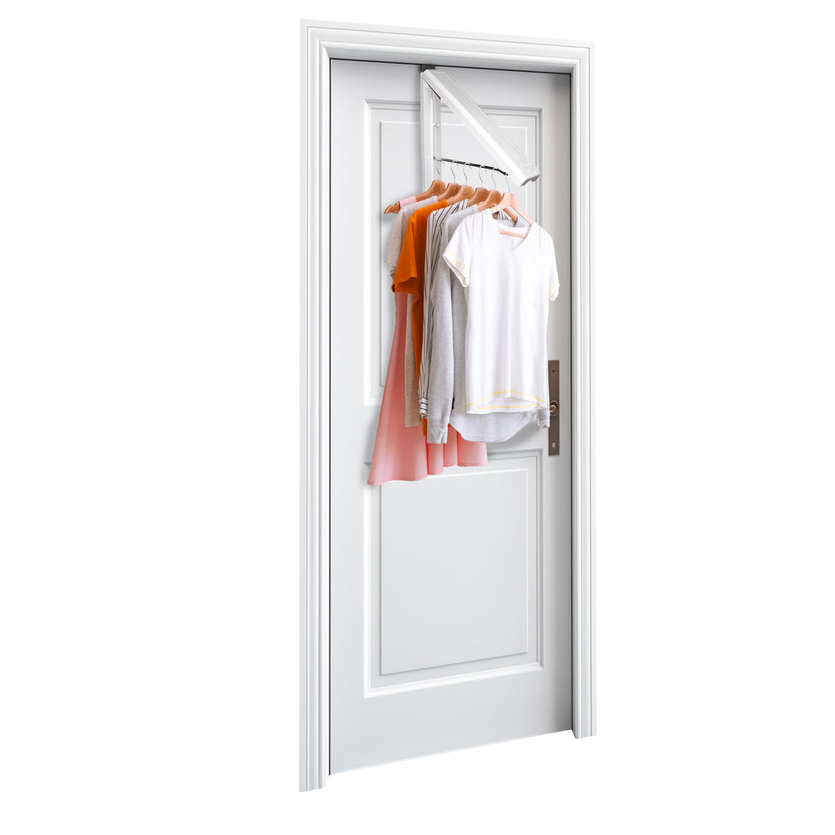 InstaHanger Wall Mounted Clothes Drying Rack - Collapsible, 60lb Capacity