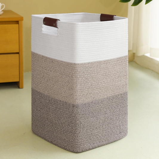Laundry Hamper 96L Extra Large Laundry Basket, Woven Blanket Basket