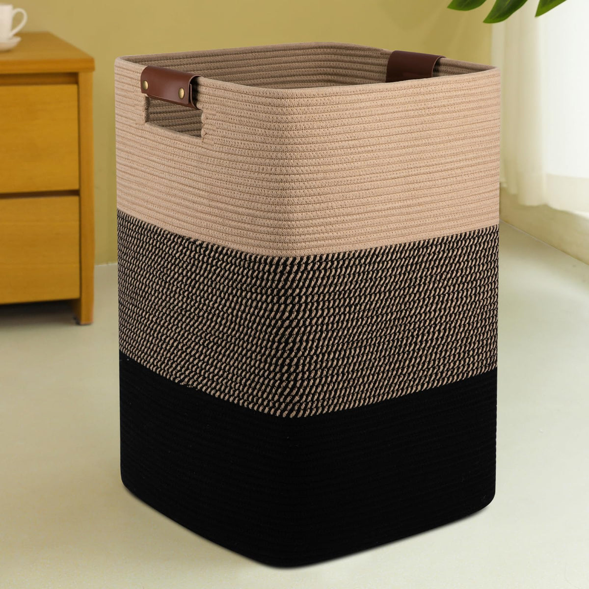 Laundry Hamper 96L Extra Large Laundry Basket, Woven Blanket Basket