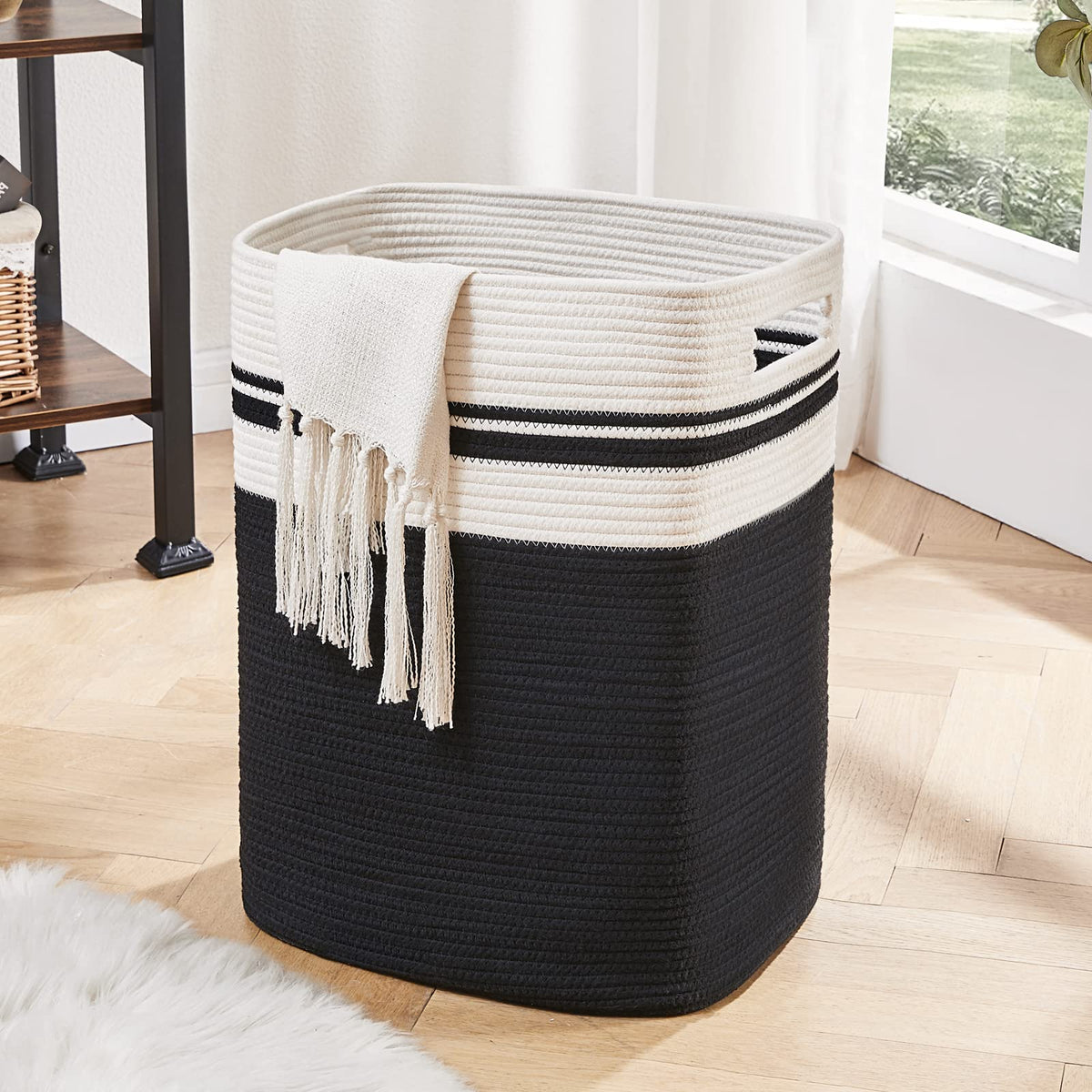 OIAHOMY Laundry Hamper Collapsible Laundry Basket Clothes Organizer Yellow