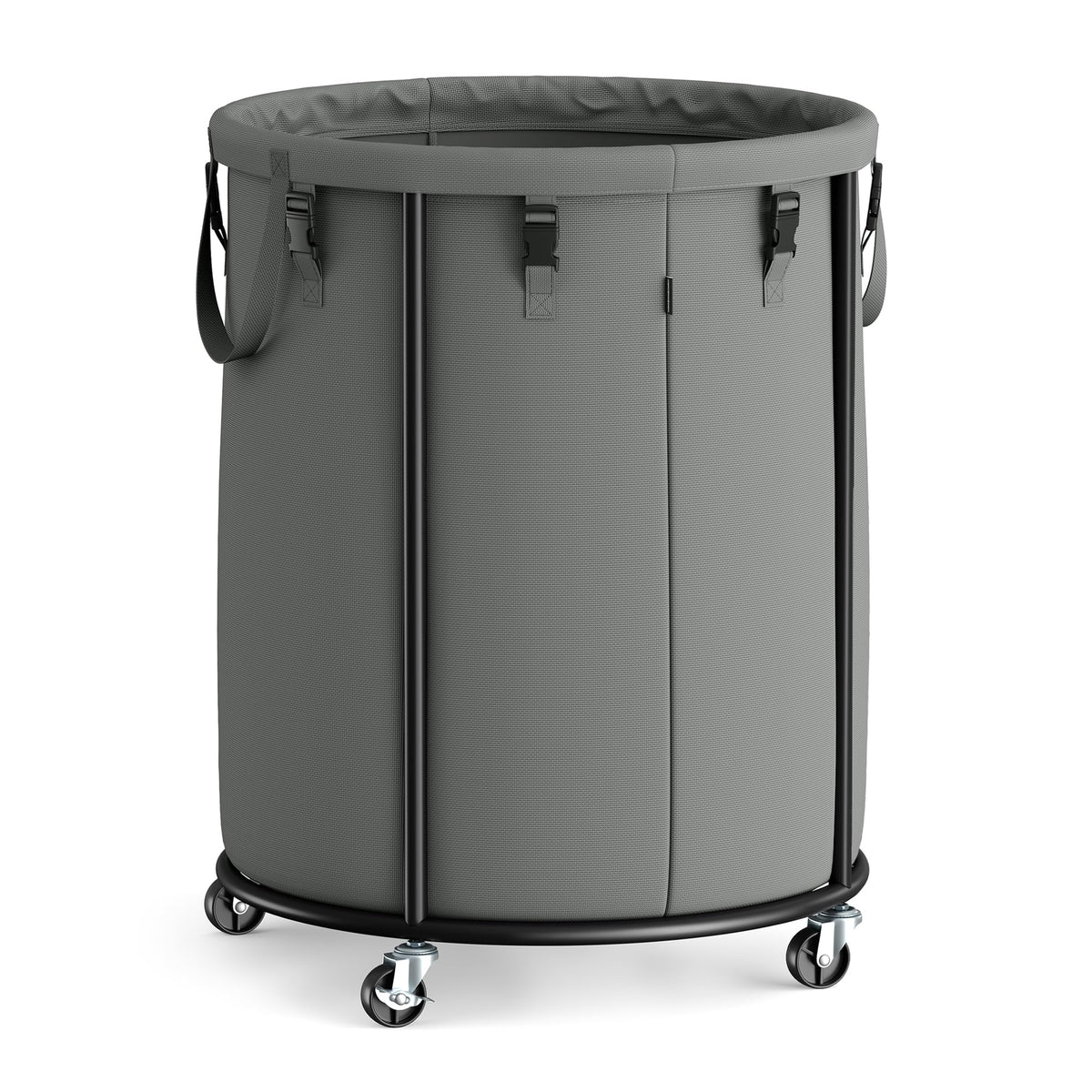 SONGMICS Laundry Basket with Wheels, Removable Liner Bag, 45 Gallon (170 L)